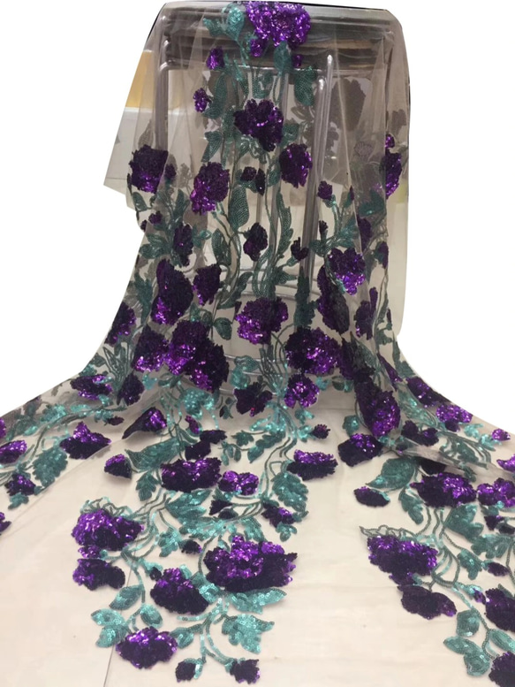 ★Coast スパンコールフローラルｘメッシュ 魅惑的マキシ★ SOLD}France Luxe フランス ラックス メタル メッシュ ボール