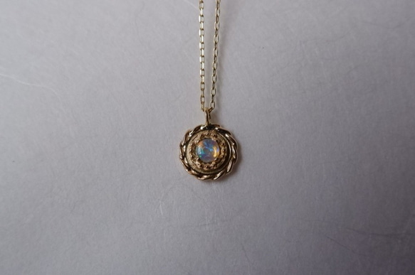 Cercle necklace（セルクルネックレス）K10YG 1枚目の画像