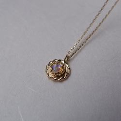 Cercle necklace（セルクルネックレス）K10YG 2枚目の画像