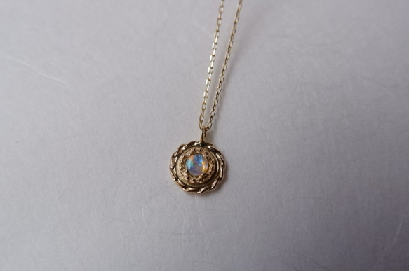 Cercle necklace（セルクルネックレス）K10YG 3枚目の画像