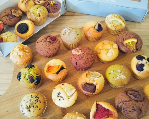 ひとくちマフィン48種類ぜんぶset【個包装なし】 焼き菓子 OYATUYA.ISU