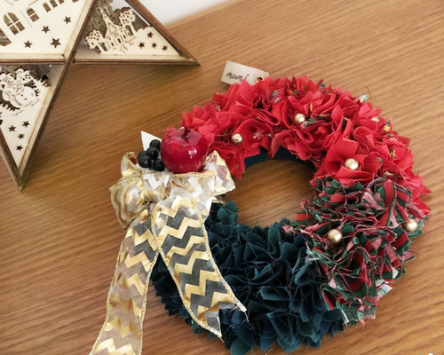 クリスマス新作☆森のリース 25cm（受注制作品） | el flowers