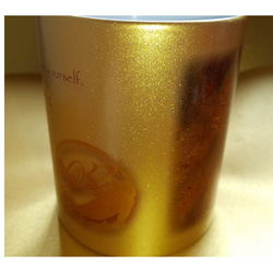 オリジナルデザイン　イルカ金色マグカップ　Just Smile 3枚目の画像