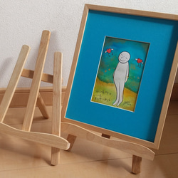 詩入り　インク原画③　離れている大切な人への贈り物に 5枚目の画像