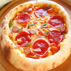 【天然酵母ピザ】 ララポルタのミックスピザ　２０ｃｍ 1枚目の画像