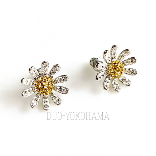 スワロフスキー　ピアス　Eternal Flower デイジー　正規品　極美品 スワロフスキー ピアス Eternal Flower デイジー 正規品 極美品