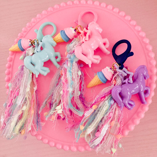 キャベツ人形 ゆめかわユニコーンじゃらじゃらキーホルダー キャベツ人形 ゆめかわユニコーンじゃらじゃらキーホルダー