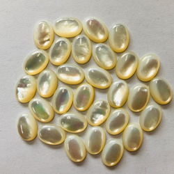 白蝶貝 ホワイトシェル マザーオブパール 12x16ペアシェイプ