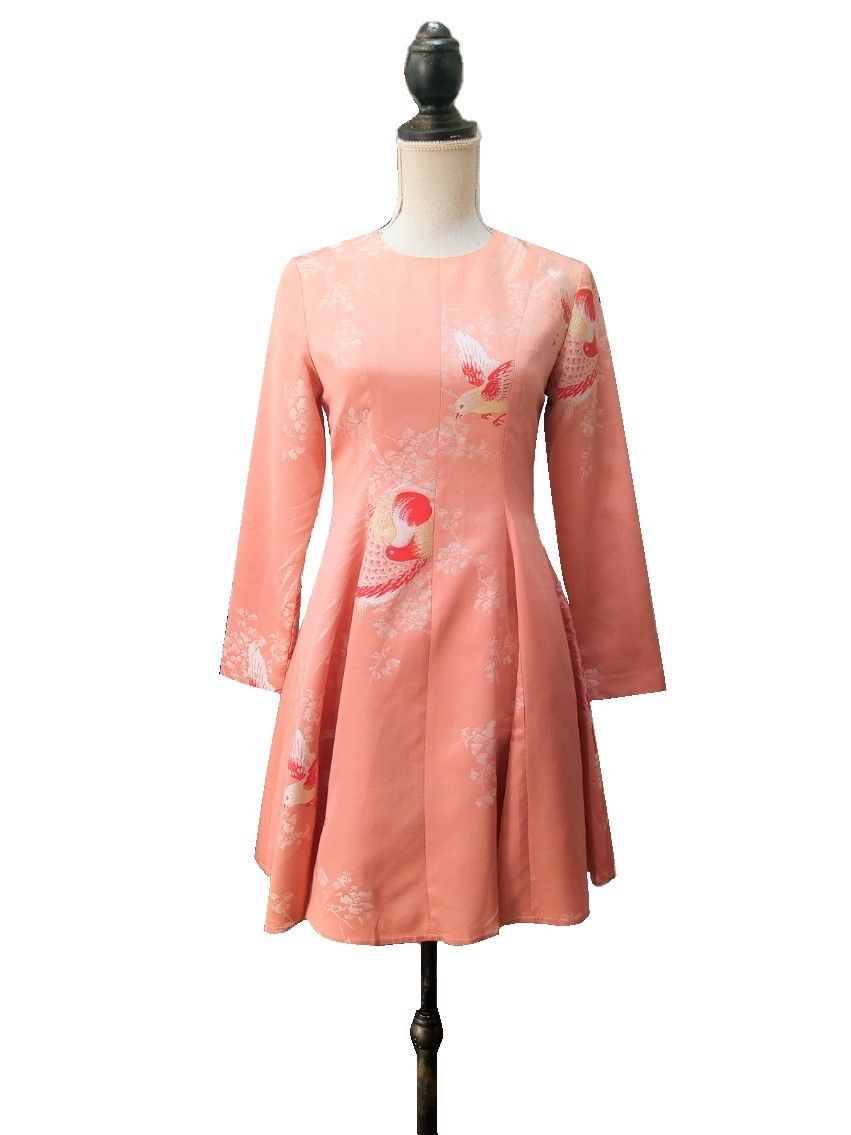 着物リメイクワンピース