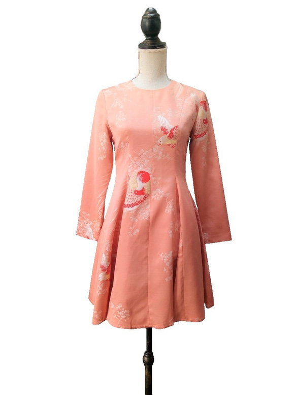 着物リメイクワンピース L1700462661(13100円)