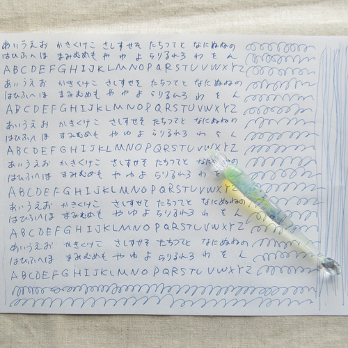 星空のガラスペン no.34 中細字 ペン・筆記用具 carrocro きゃろくろ