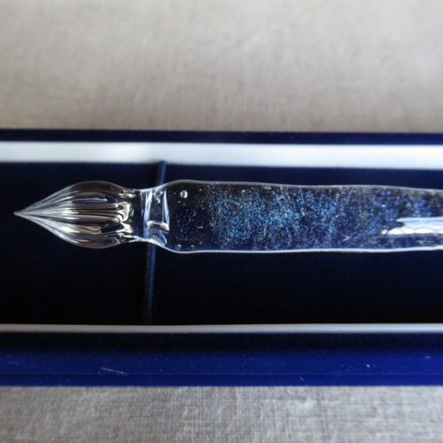 星屑のガラスペン no.1 細字 ペン・筆記用具 carrocro きゃろくろ