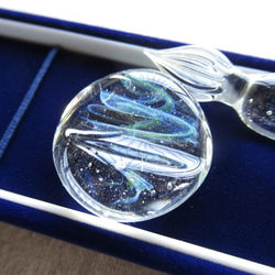 星空のガラスペン no.34 中細字 ペン・筆記用具 carrocro きゃろくろ