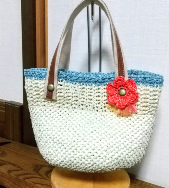 包み編みのミニトートバッグ トートバッグ take*noko 通販 10281834