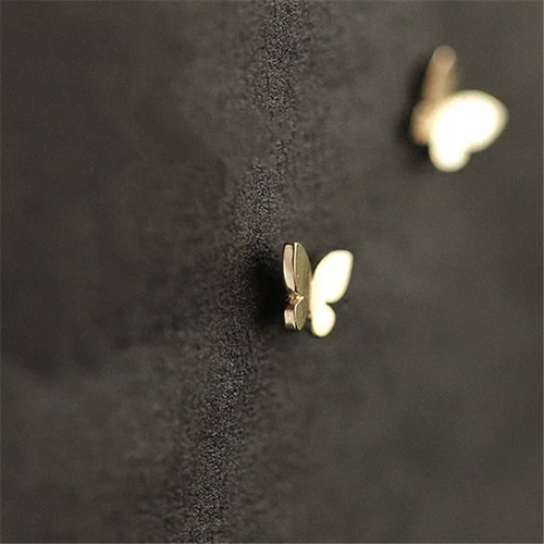 SV925) mini butterfly pierce 〜 COLOR SILVER ピアス