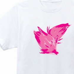 ローゼルTシャツ(ピンク) 1枚目の画像