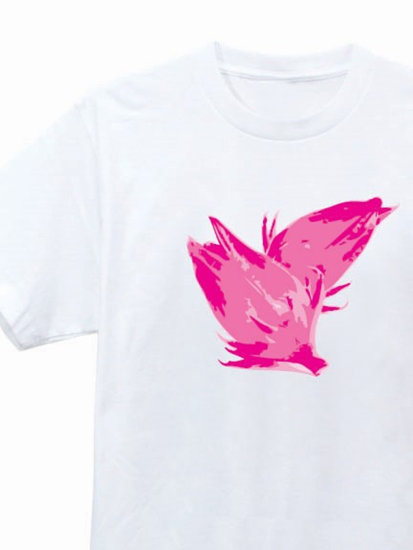 ローゼルTシャツ(ピンク) 1枚目の画像