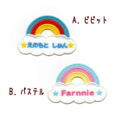 【990円】3Ｄマカロンカラーのアクリルネームキーホルダー*パステル【オーダー】 farnnie-ya_key0801358