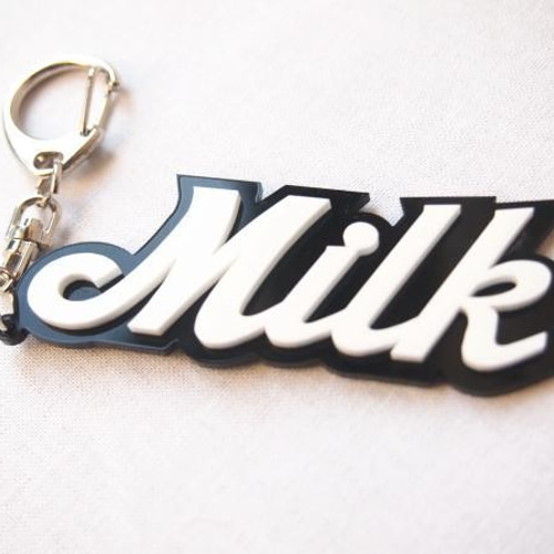 期間限定価格】3D【BLACK黒】アクリルお名前ネームアクリル