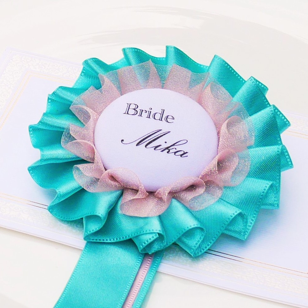 新郎新婦ロゼット【プリンセス＆プリンス】プリンセスA