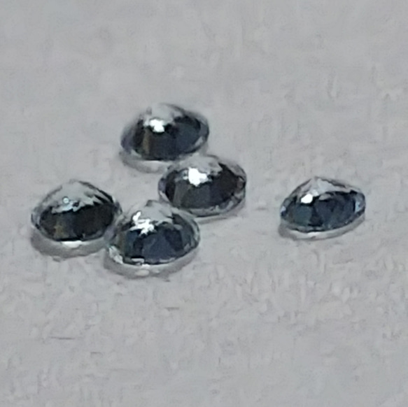 【2mm 5個】天然石 アクアマリン 2mm 5個 4枚目の画像