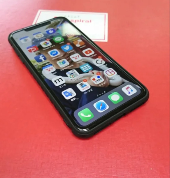 青い イチゴ   ガラス スマホケース  iPhone 11 8 7 plus X /XS/XR/XS MAX/ 10枚目の画像