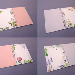 《送料無料》NOTEBOOK 【 Notebook of wildflowers and nuts 】 5枚目の画像