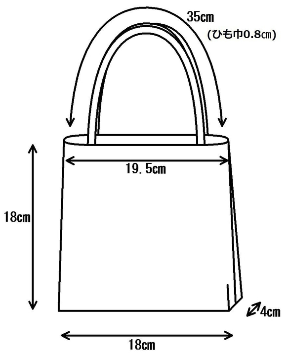 mini BAGーしかくー 5枚目の画像