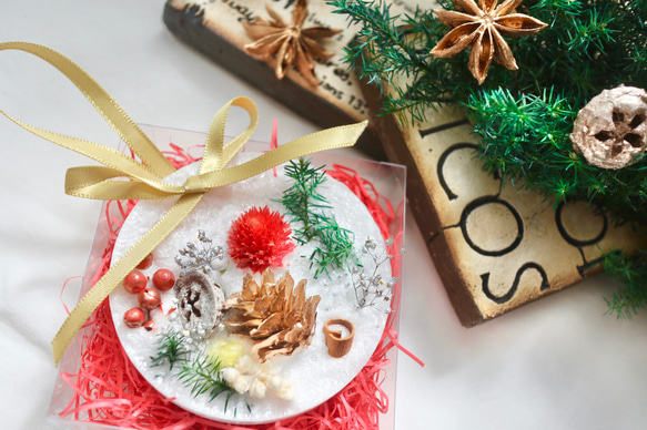 クリスマスツリーにも飾れちゃう♡いい匂いをお家で楽しめるアロマサシェ 1枚目の画像