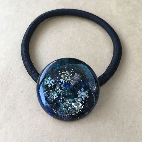 水鏡様お取り置き　11/19まで　花(試作)　レジンヘアゴム　画材試用 hq720.jpg?sqp=-