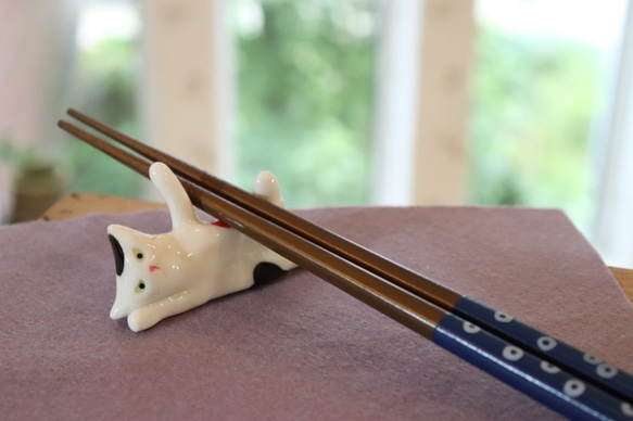 箸置き　映画「ウエストサイドストーリー」猫 1枚目の画像