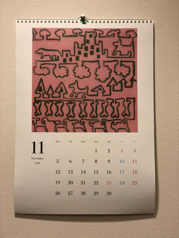 2018年カレンダー 5枚目の画像