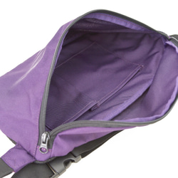 腰包[紫色]羊角麵包刺繡 第2張的照片