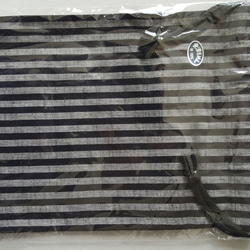 会津木綿を使用した巾着袋 1枚目の画像