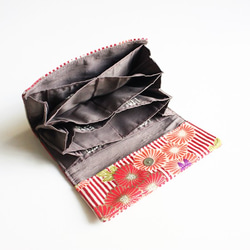 日本旅行 X 日幣分隔財布 - 彩菊【限量手工製作】 第4張的照片