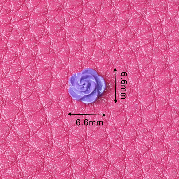 ネイルパーツ用 ハンドメイド シリコンモールド 薔薇 バラ ローズ 3枚目の画像