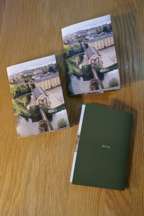 [客訂] 客製口袋書-旅遊日記 3本/組 - 口袋書 套組 第1張的照片