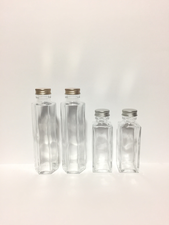 ハーバリウムオイル ☆ 500ml＆ガラス瓶4本セット 3枚目の画像