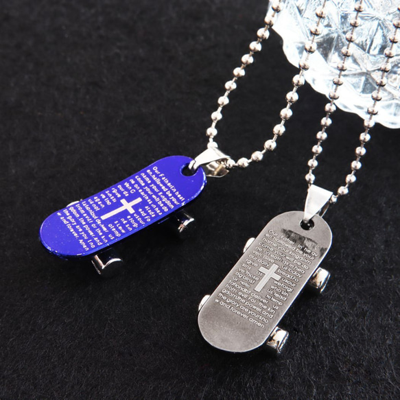 7a02_希少 激レア STUSSY ステューシー スケボー ネックレス STÜSSY スケートボード ネックレス 中古・古着通販】stussy