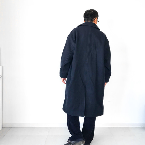 メンズ【men's】 最上質ラムウール メルトン素材 ドロップショルダー