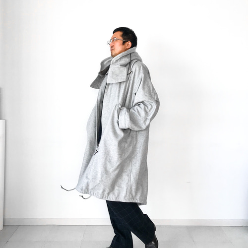 メンズ【men's】最上質ウールツイードヘリンボーン素材 究極のモッズ