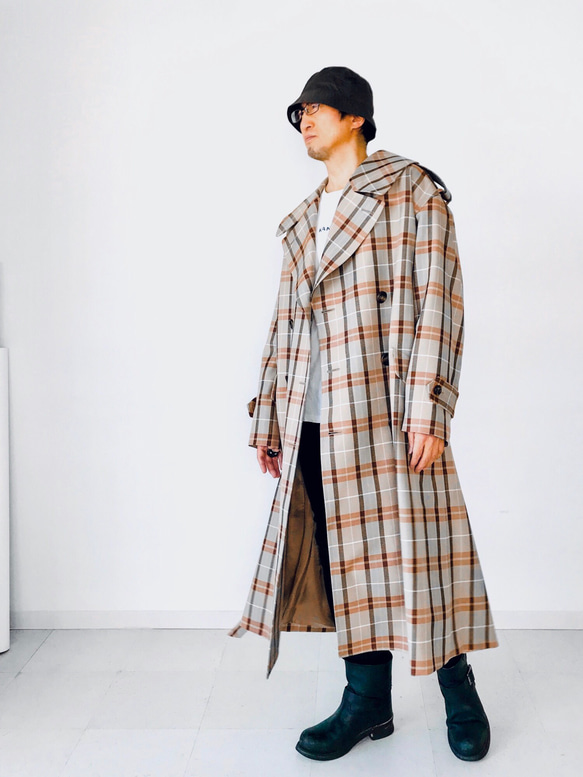 Timberland オンブレチェック ウール モッズコート 90s Timberland オンブレチェック ウール モッズコート 90s - メルカリ