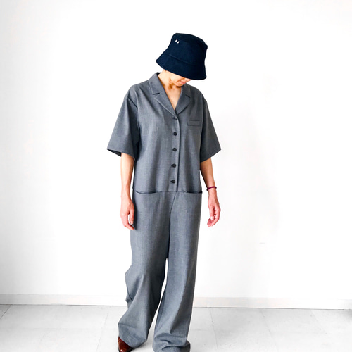 レディス【ladies】 TR素材 オールインワン ロンパース ジャンプスーツ