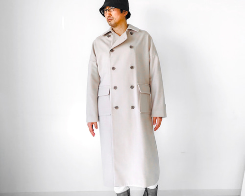 フォロー14000円新品タグ付き　最高級総刺繍 ロングコート wool100% フォロー14000円新品タグ付き最高級総刺繍 ロングコート wool100%
