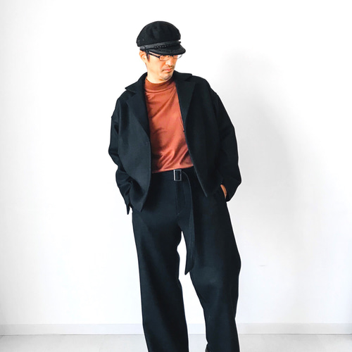 メンズ【men's】 Super130最上質カシミヤブレンドウール素材使用
