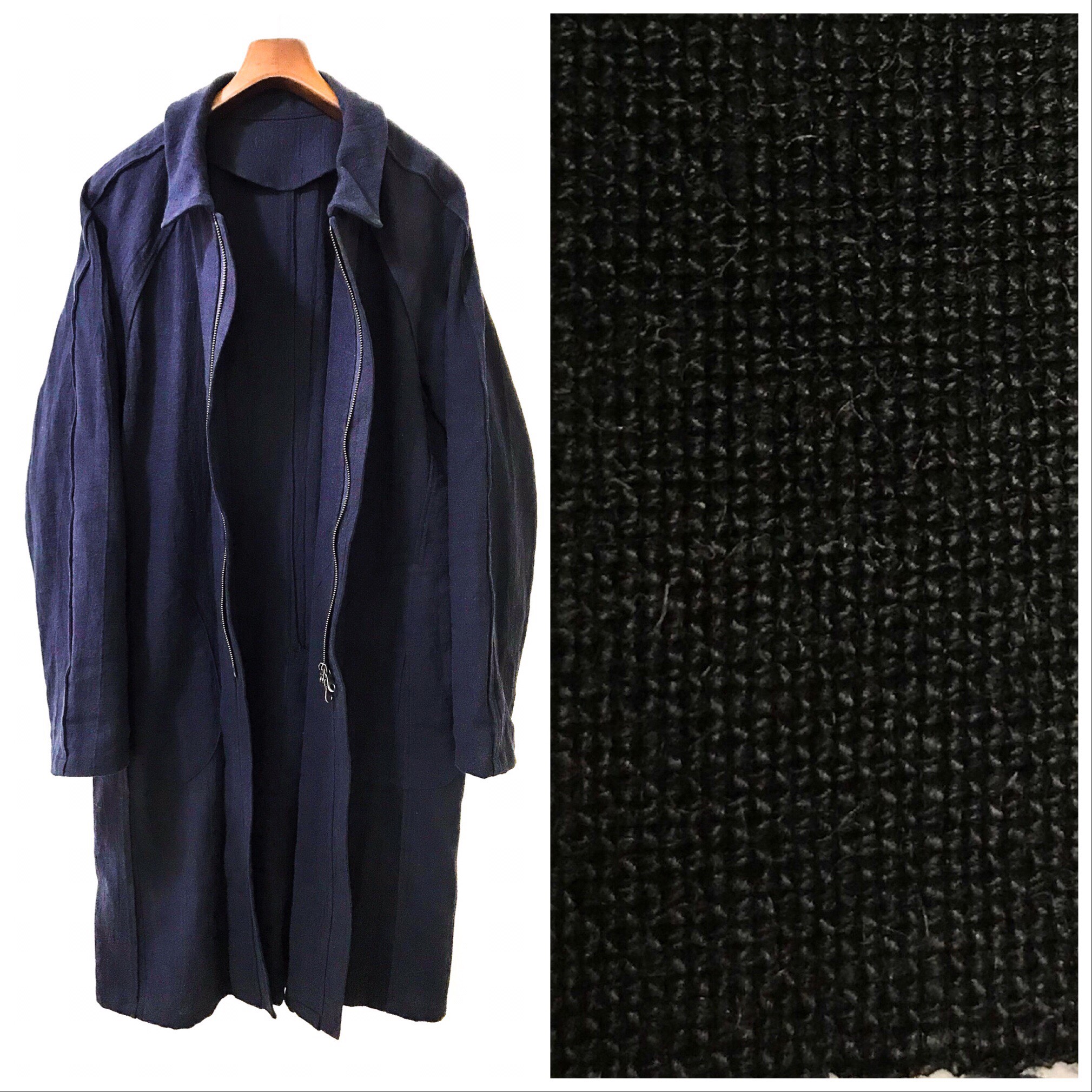 im product ISSEY MIYAKE ロングステンカラーコート ウール im product ISSEY MIYAKE ロングステンカラーコート ウール