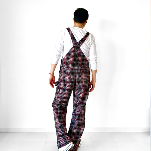 メンズ【men's】 ウール混ウォッシャブルツイード チェック柄