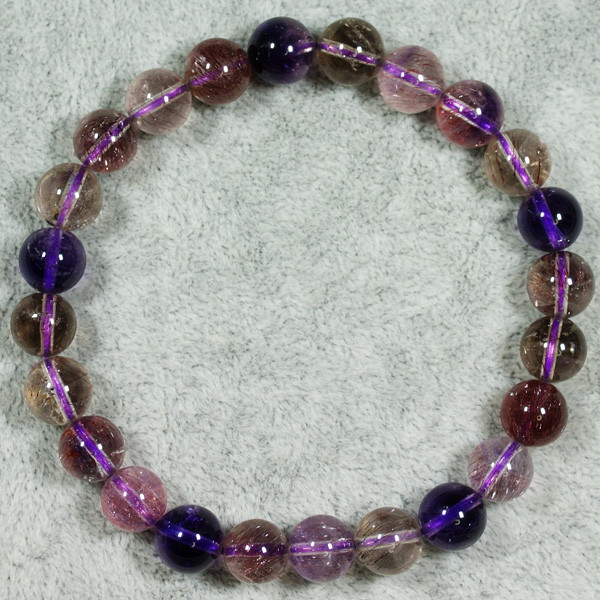 天然石　スーパーセブン ブレスレット 10mm