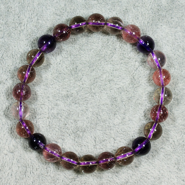 天然石　スーパーセブン ブレスレット 7.8mm