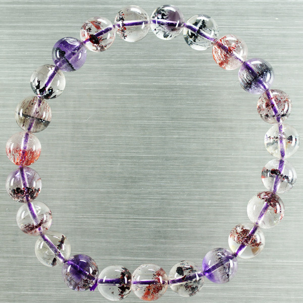 天然石　スーパーセブン ブレスレット 8mm 63,600円